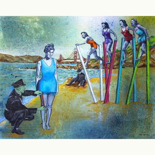 The lenght of my bathing suit